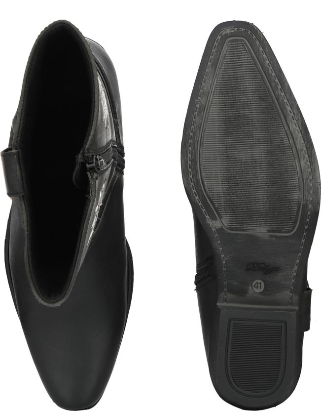 Delize Men's Black Boots Size 6 - Image 9