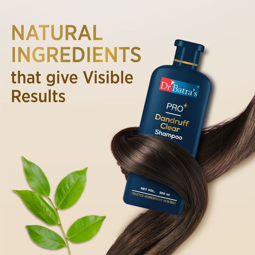 Dr Batra's PRO+ Dandruff Clear Shampoo 350ml - Image 5