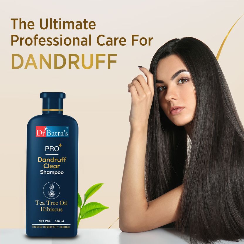 Dr Batra's PRO+ Dandruff Clear Shampoo 350ml - Image 4