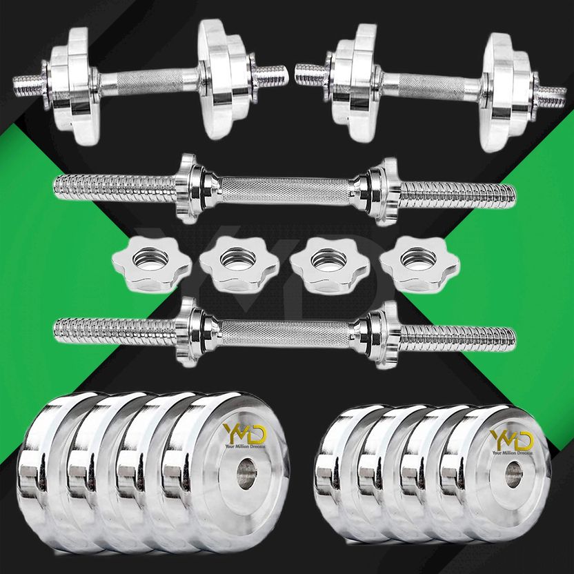 YMD Home Gym Set, Steel Dumbbell Set (5KGX4,2.5KGX4) - Image 7