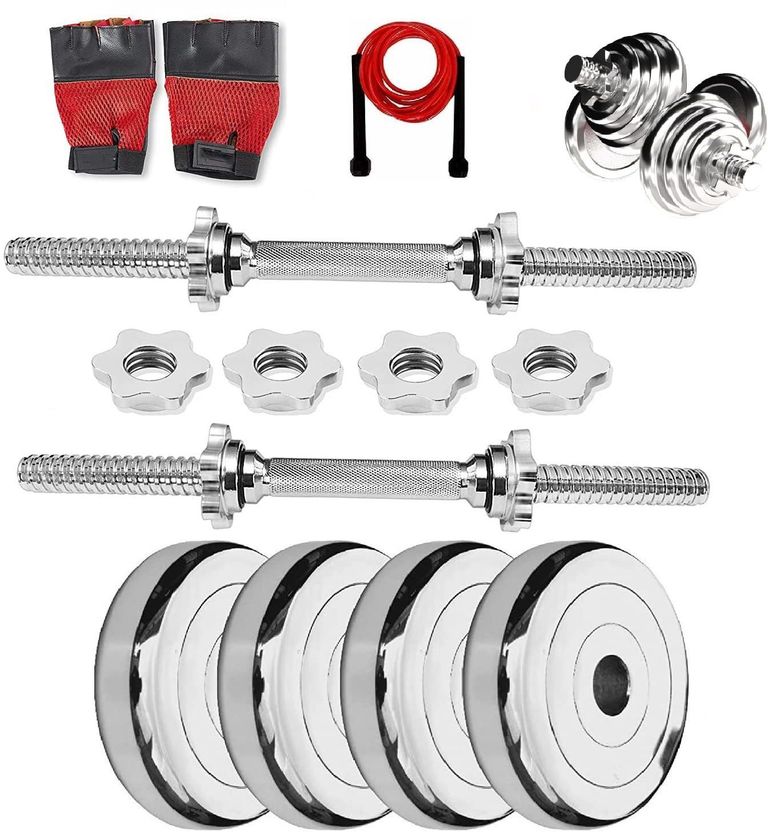 YMD Home Gym Set, Steel Dumbbell Set (5KGX4,2.5KGX4) - Image 4