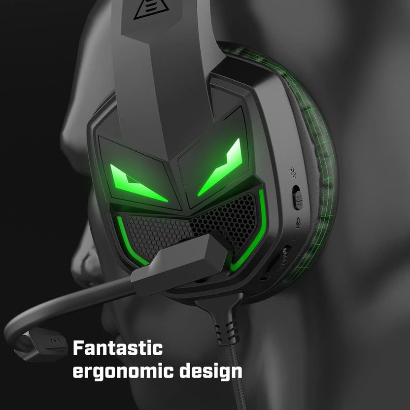EKSA E7000 Wired Gaming Headset Black - Image 6