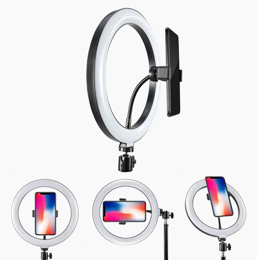 Wrapo Foldable Tripod with LED Ring Light - Image 2
