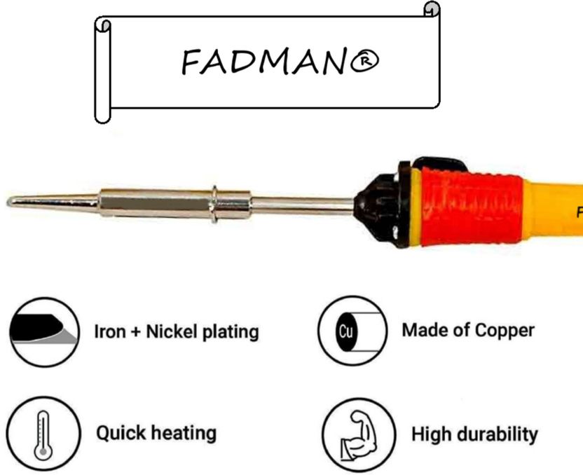 FADMAN Desolder Pump with Magnifying Glass and Screw Driver - Image 6
