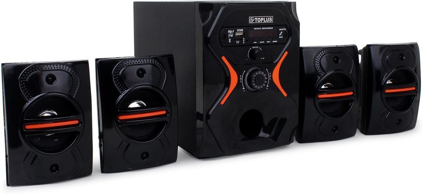 TOPLUS AE-160D 60W Bluetooth Home Theatre (Black, 4.1 Channel) - Image 2