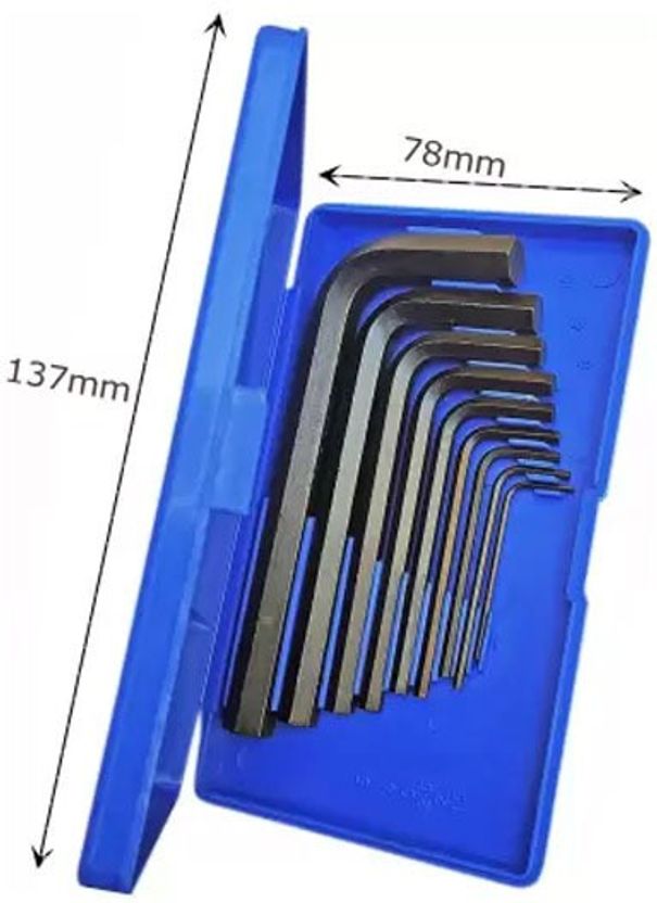Kshivi 9 Pcs Hex Allen Key Kit - Image 6