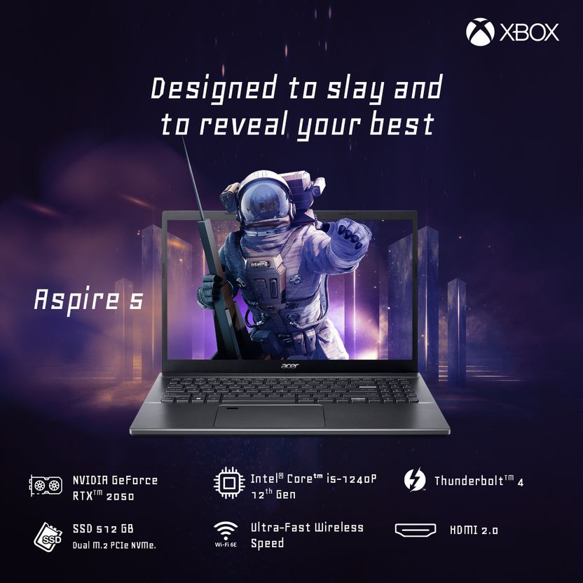 Acer Aspire 5 Gaming Core i5 12th Gen 16GB 512GB SSD - Image 4