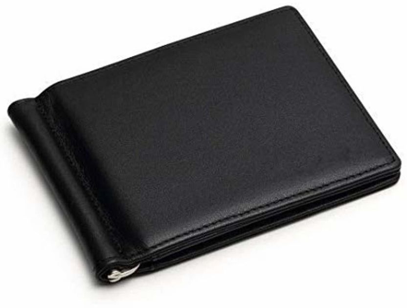 Zhanshi Men Black Genuine Leather Wallet - Image 1