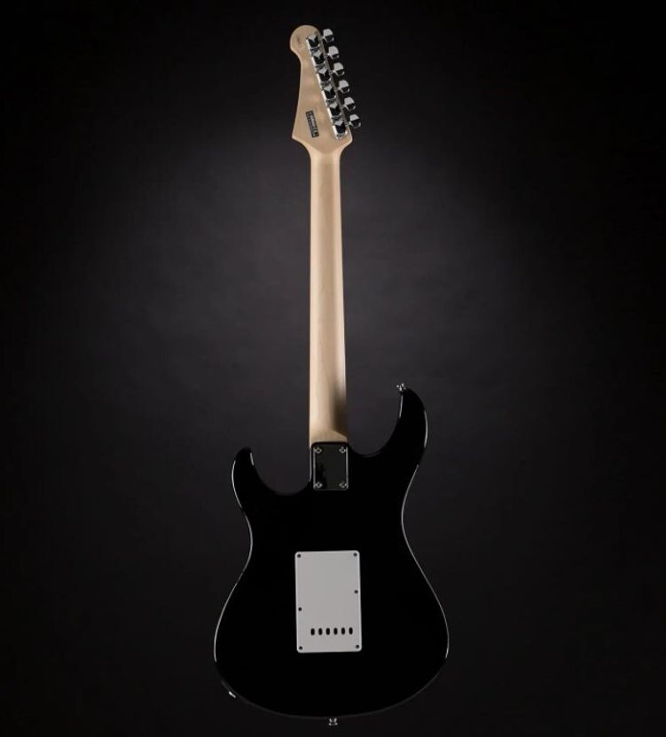 YAMAHA PAC012 Semi-acoustic Electric Guitar (Black, White) - Image 2