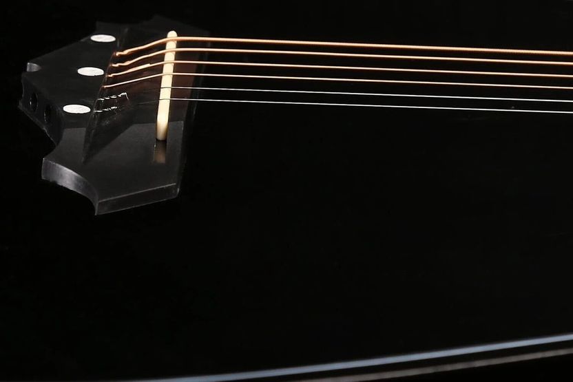 Juarez JRZ38C/BK Acoustic Guitar Linden Wood - Image 6