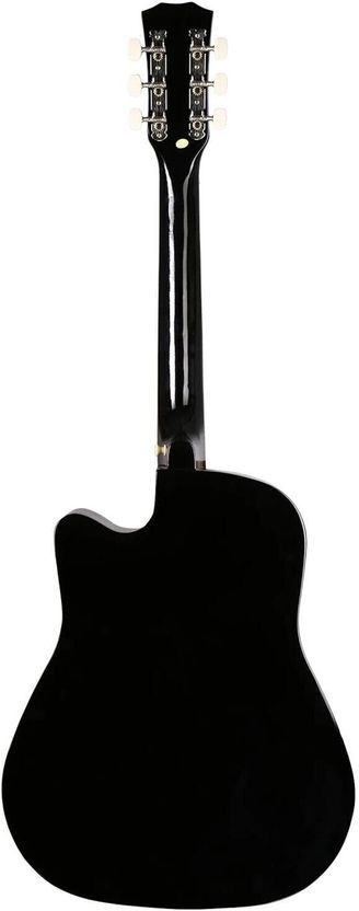 Juarez JRZ38C/BK Acoustic Guitar Linden Wood - Image 7