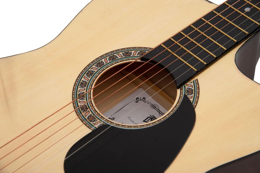 intern INT-38C-NT-G Acoustic Guitar - Image 5