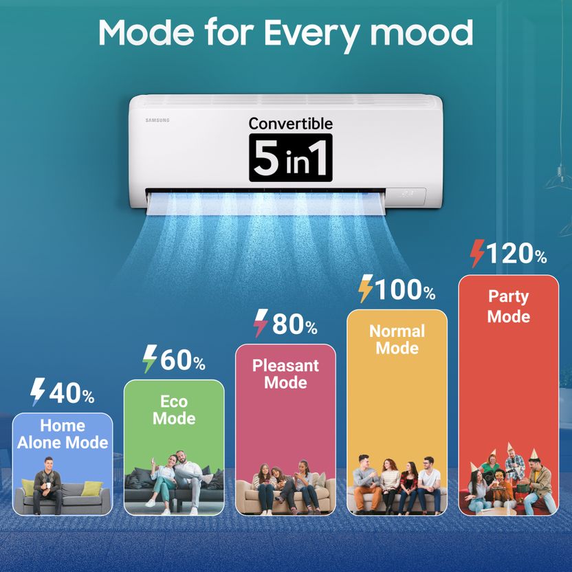 Samsung Bespoke AI 2026 1 Ton 3 Star Split Inverter AC - Image 8