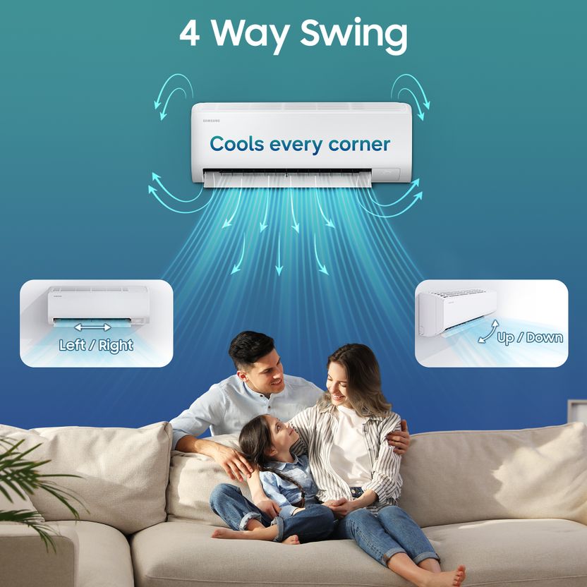 Samsung Bespoke AI 2026 1 Ton 3 Star Split Inverter AC - Image 9