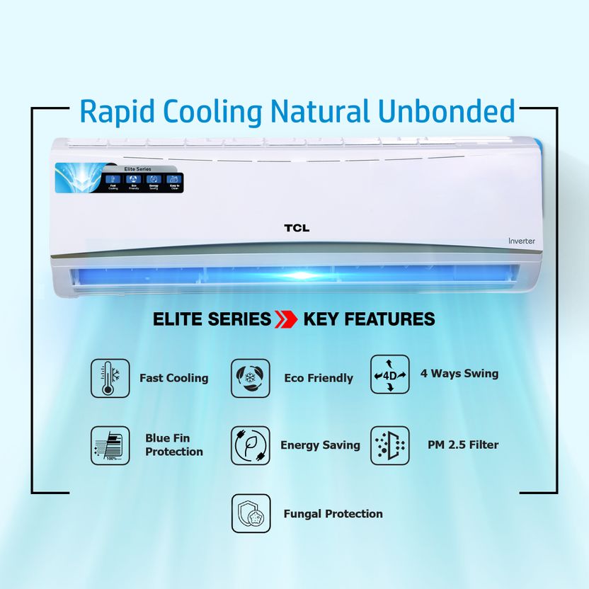 TCL 2026 1.5 Ton 5 Star Split Inverter AC - Image 5
