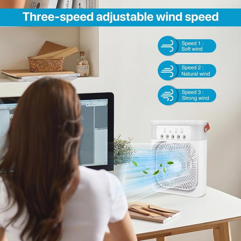 Aezara 100L White Mini Air Cooler - Image 5