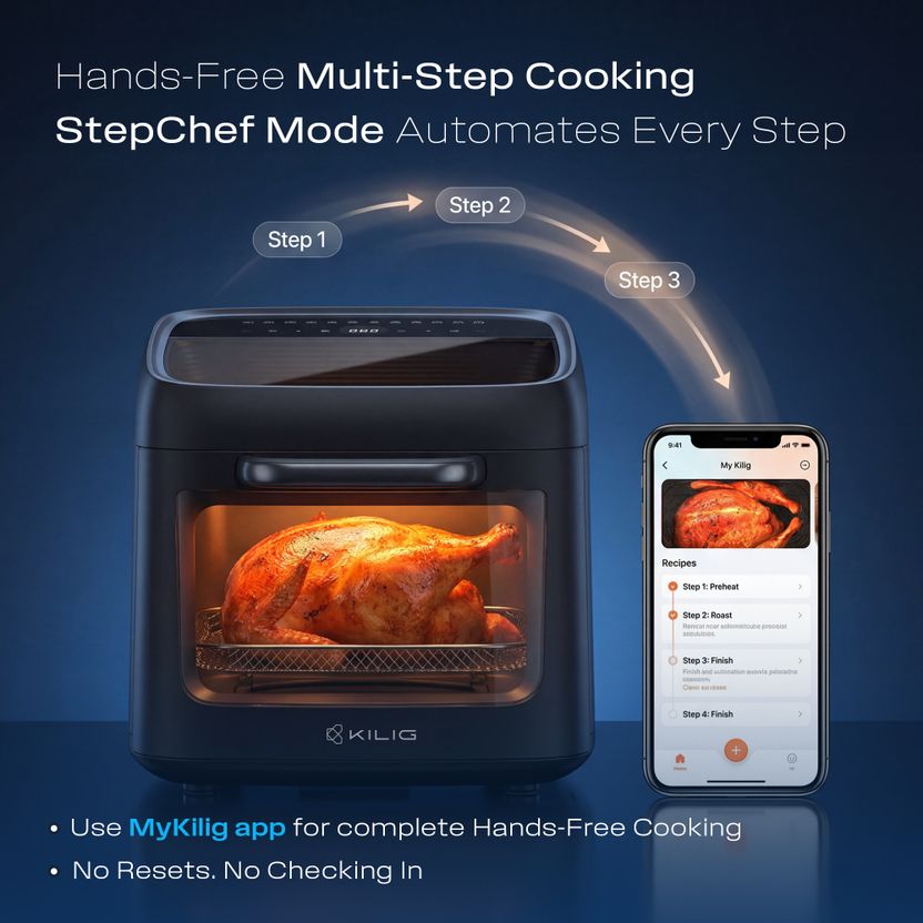 KILIG Nexa Edge 12L Air Fryer Oven - Image 3