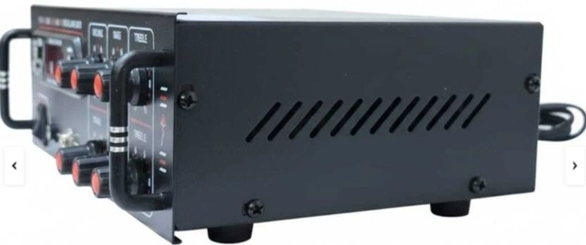 RUVOXTUNE Red N 0001 1W AV Power Amplifier (Black, Red) - Image 3