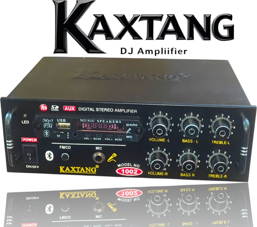 KAXTANG Model 1002 Digital Stereo DJ Amplifier - Image 1