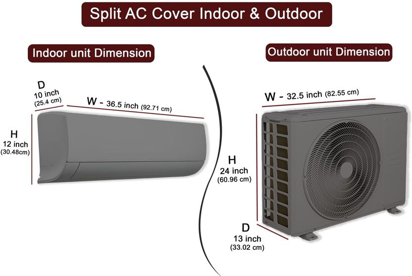 Zahid cretion Air Conditioner Cover 1.5 Ton - Image 5