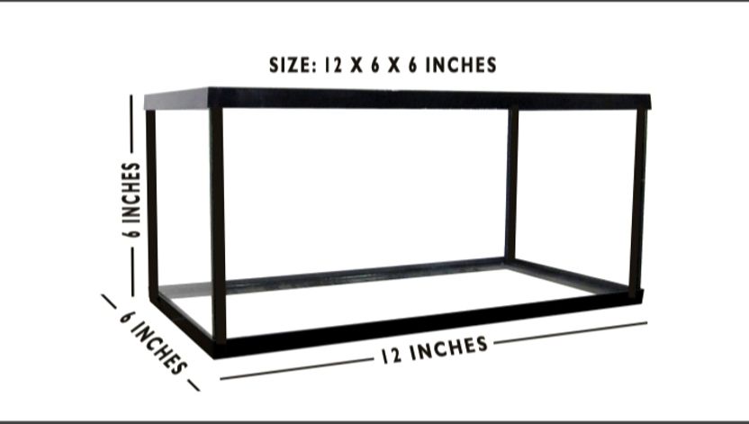 HORMONE 9074186961 7L Rectangle Aquarium Tank - Image 4