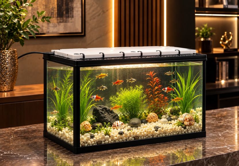 HORMONE 9074186961 7L Rectangle Aquarium Tank - Image 1