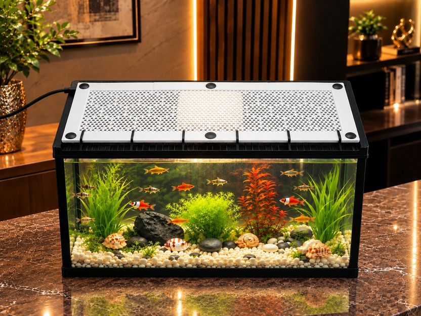 HORMONE 9074186961 7L Rectangle Aquarium Tank - Image 5