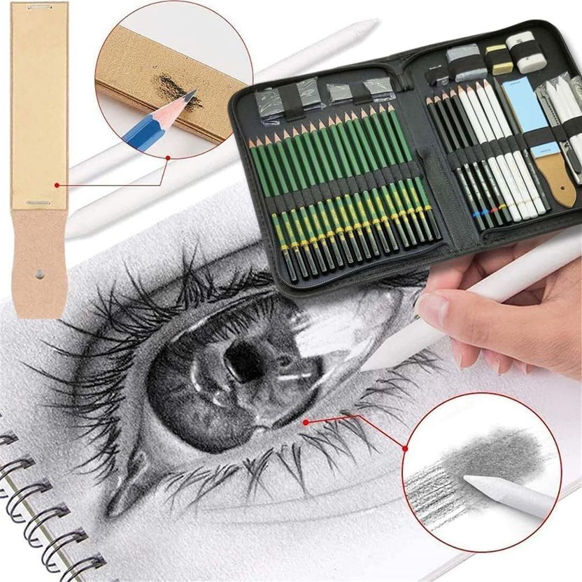 Adoere 42 Pcs Sketching and Drawing Kit - Image 3