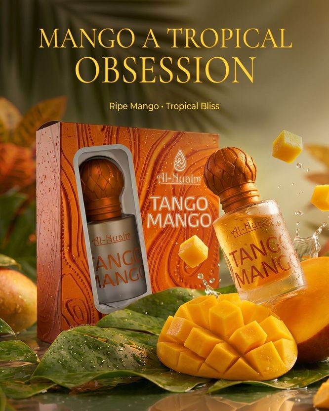 Al-Nuaim Tango Mango Attar Sweet Citrus Oil - Image 5