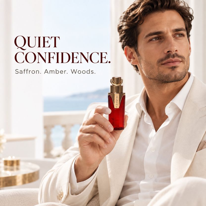 NASEEM Carmine Attar Amber Woody Scent - Image 7