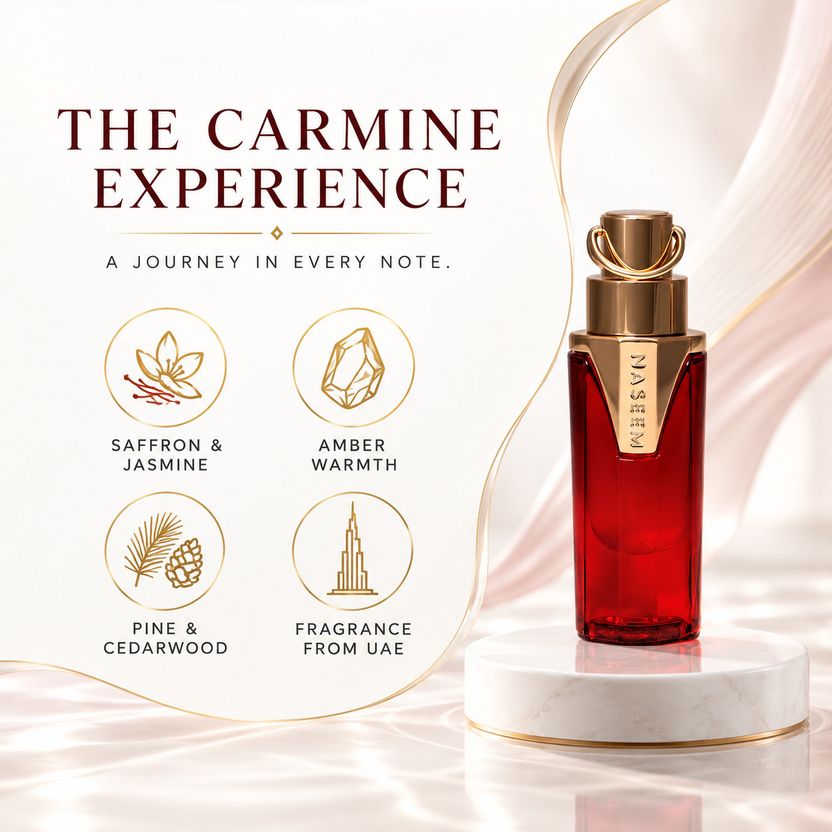 NASEEM Carmine Attar Amber Woody Scent - Image 6