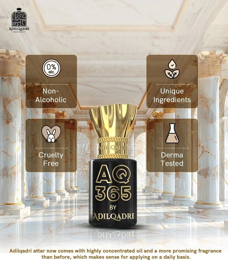 Adilqadri AQ 365 Attar Perfume, French & Fruity - Image 10