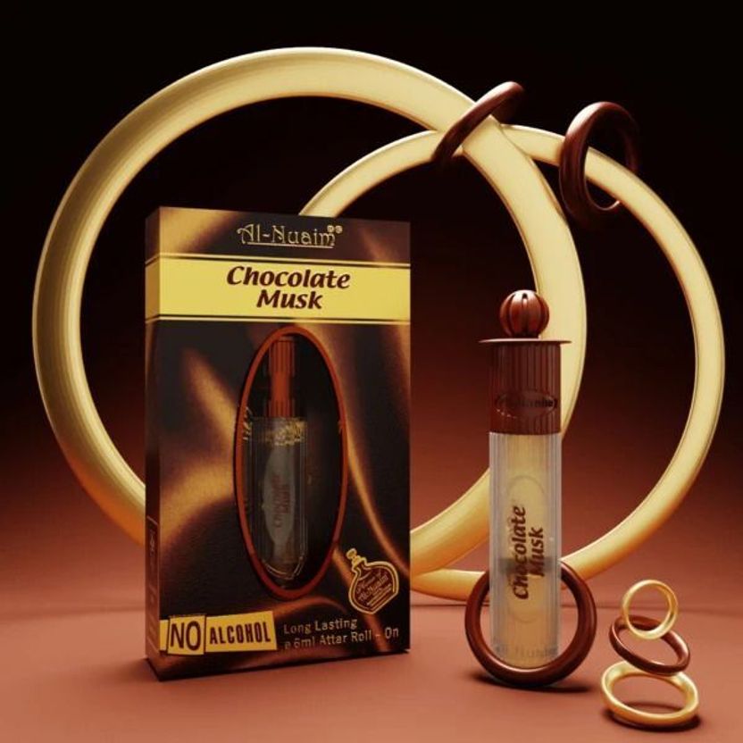 Al-Nuaim Chocolate Musk Floral Attar (Musk) 6ml - Image 5