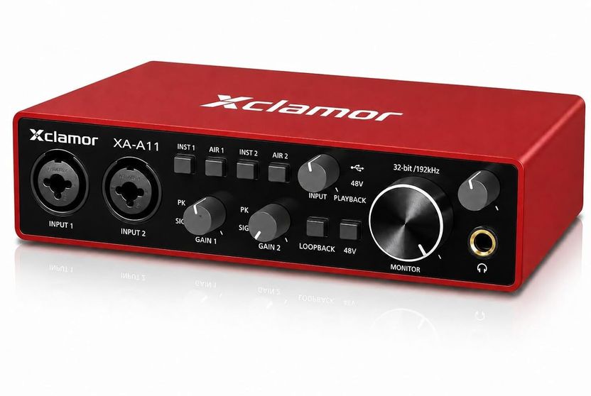 Xclamor 2 Channel USB Audio Interface 32-Bit/192kHz - Image 1