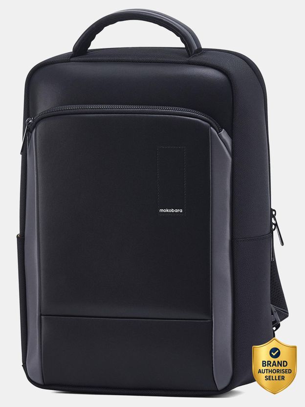 Mokobara 17L Black Laptop Backpack - Image 1