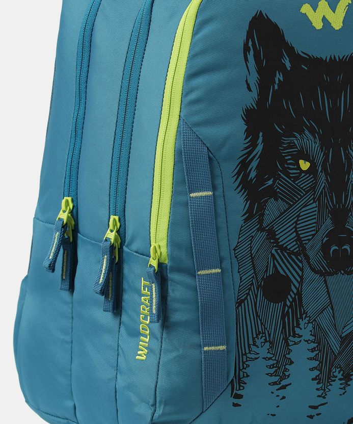 Wildcraft 43L Laptop Backpack Blue - Image 8