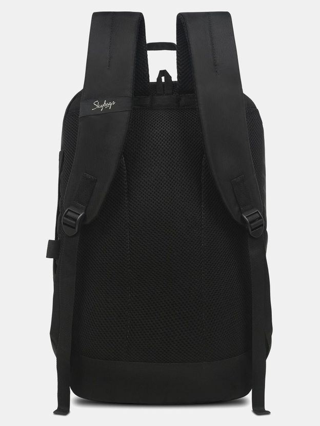 SKYBAGS 21L Medium Laptop Backpack (Black) - Image 6