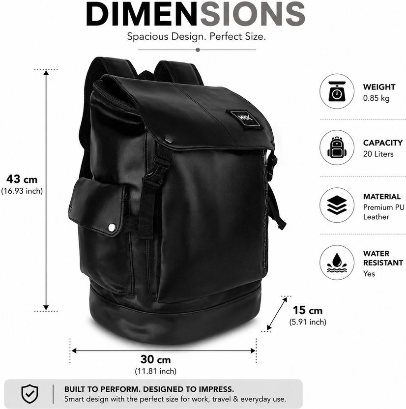HRX by Hrithik Roshan 35L Laptop Backpack - Image 2