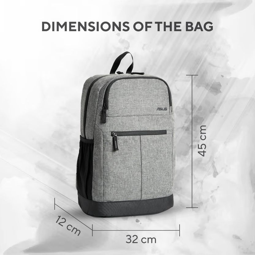ASUS AP1601 18L Laptop Backpack for 16-inch Laptops, Charcoal Grey - Image 5