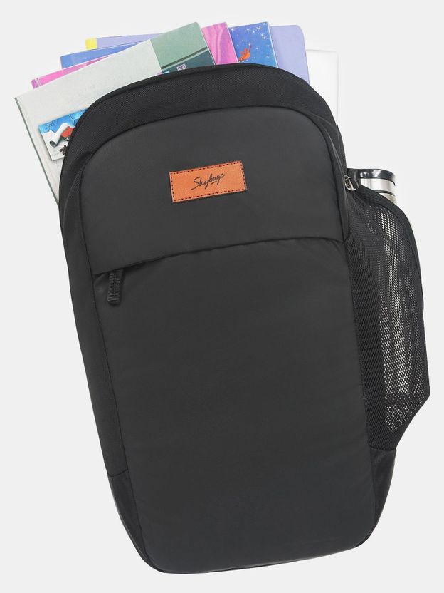 SKYBAGS 21L Medium Laptop Backpack (Black) - Image 8