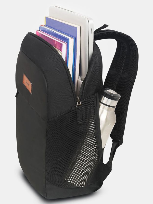 SKYBAGS 21L Medium Laptop Backpack (Black) - Image 7