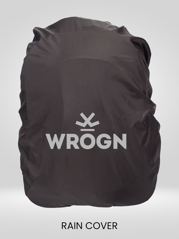 WROGN Unisex Ashper 2.0 42L Laptop Backpack, Grey - Image 8