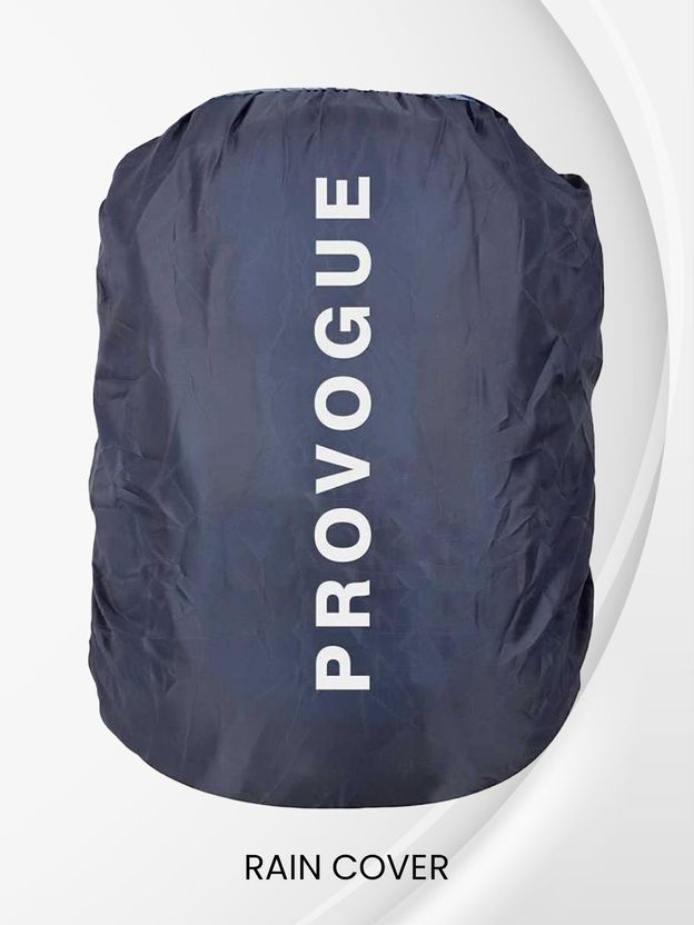 PROVOGUE Spacy 2.0 38L Laptop Backpack, Grey, Black - Image 7