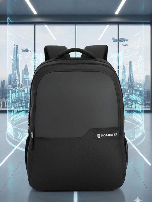 Roadster 35L Laptop Backpack Black - Image 1