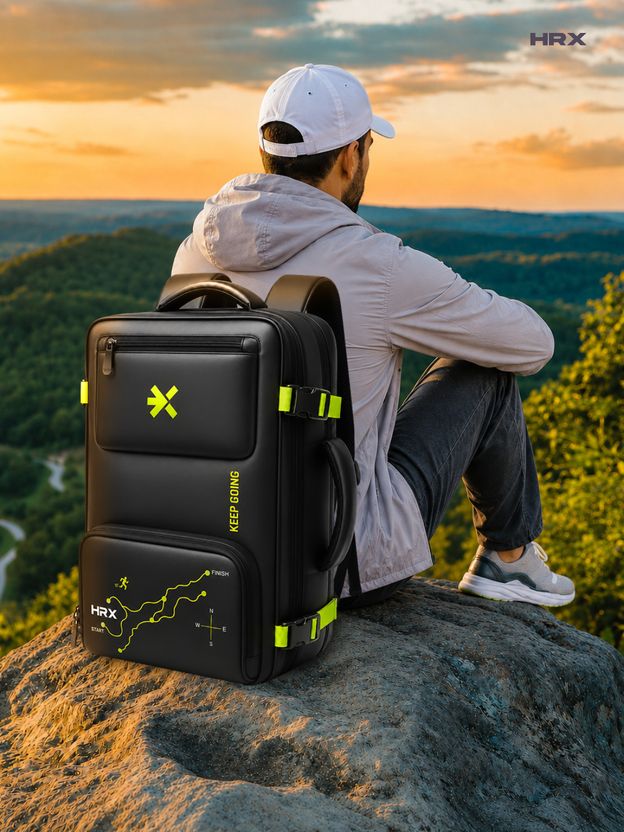 HRX by Hrithik Roshan 45L Laptop Backpack - Image 7