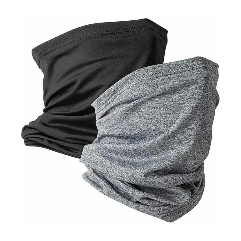 Plutoprom Black, Grey Bike Face Mask - Image 1