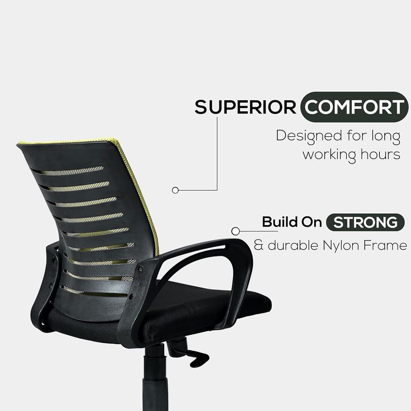 NGFC Mid Back Revolving Office Chair - Image 4