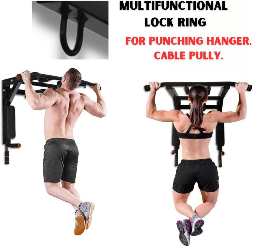 FIRE FITNESS 3in1 Wall Mount Pull Up Bar - Image 4
