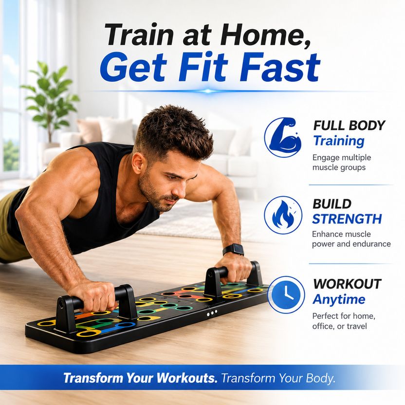 Quickfit 10 in 1 Portable Board for Chest Press - Image 6