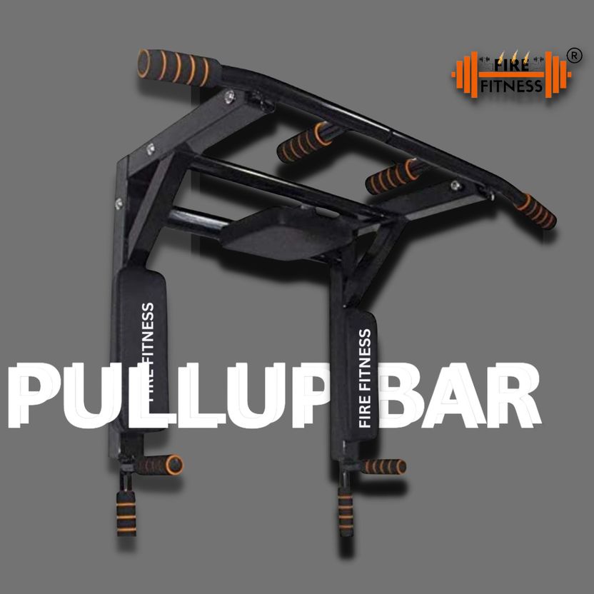 FIRE FITNESS 3in1 Wall Mount Pull Up Bar - Image 5